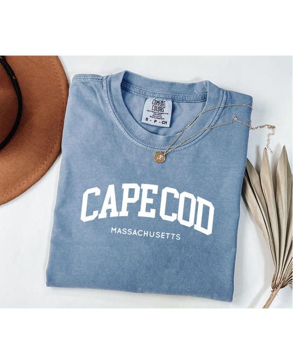 Comfort Colors Cape Cod Lobster Shirt: Fisherman Coastal Tee
