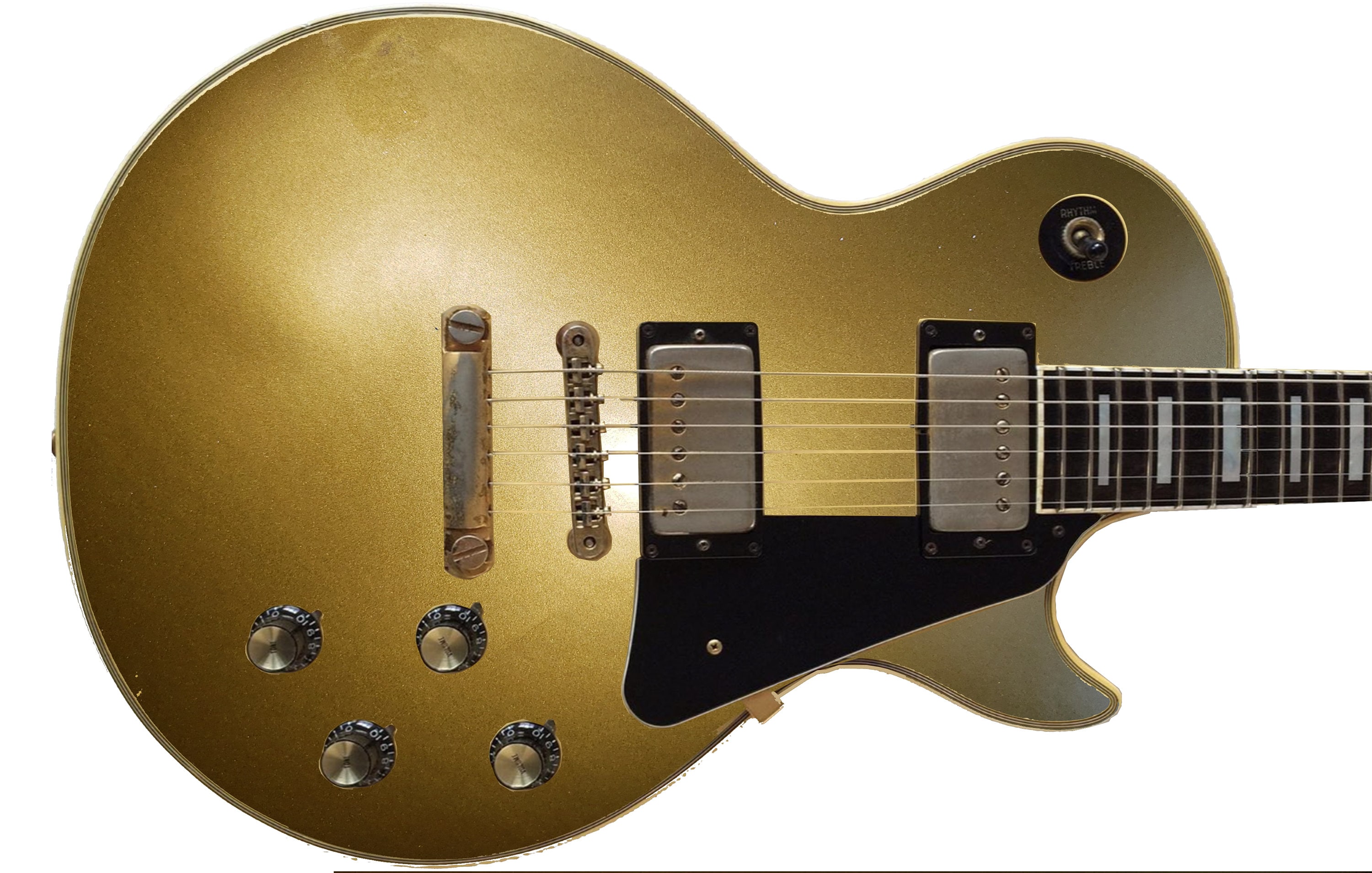 Guitar Skin Axe Wrap Re-skin DIY Solid Gold 159