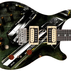 Pelle per chitarra, rivestimento per ascia, rivestimento per corpo basso elettrico, rivestimento fai da te Hard Times 806