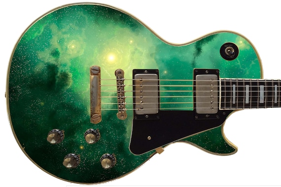Pellicola Adesiva Per Chitarra Elettrica O Basso – Design 'Hangman's Cemetery Tree' – Sticka Steves 835 - Foto 4