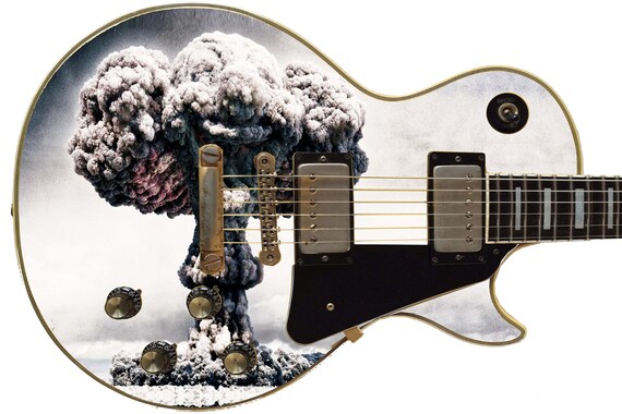 Guitar Skin Axe Wrap Re-skin Vinyl Decal DIY Righty Electric | Etsy