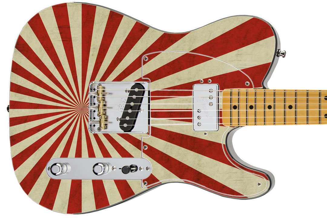 Guitar Skin Axe Wrap Reskin EMPIRE SUN 401 Etsy