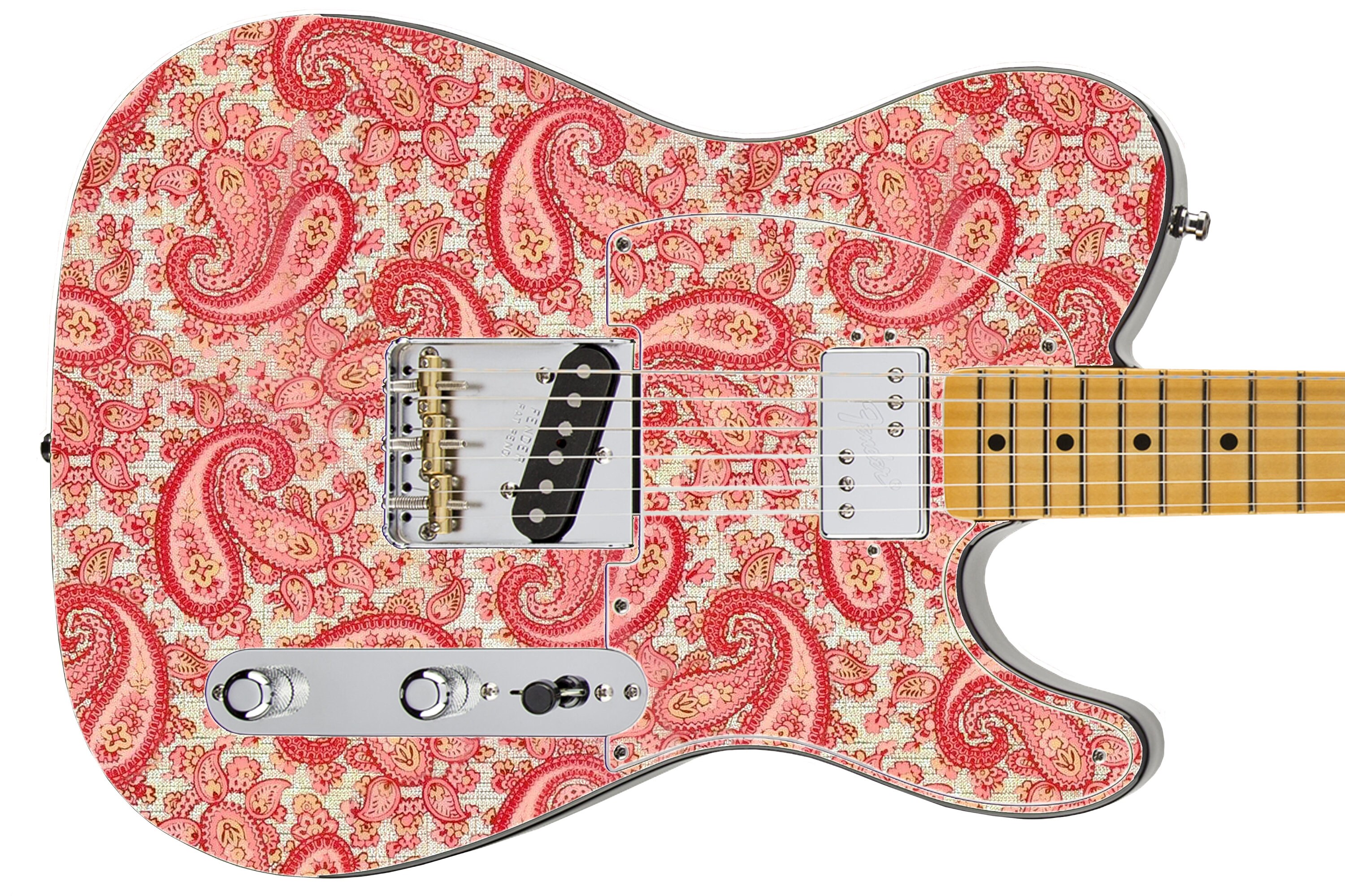 Pink Paisley 172・ピンクペイズリー Japan Fender 大柄ペイズリー 