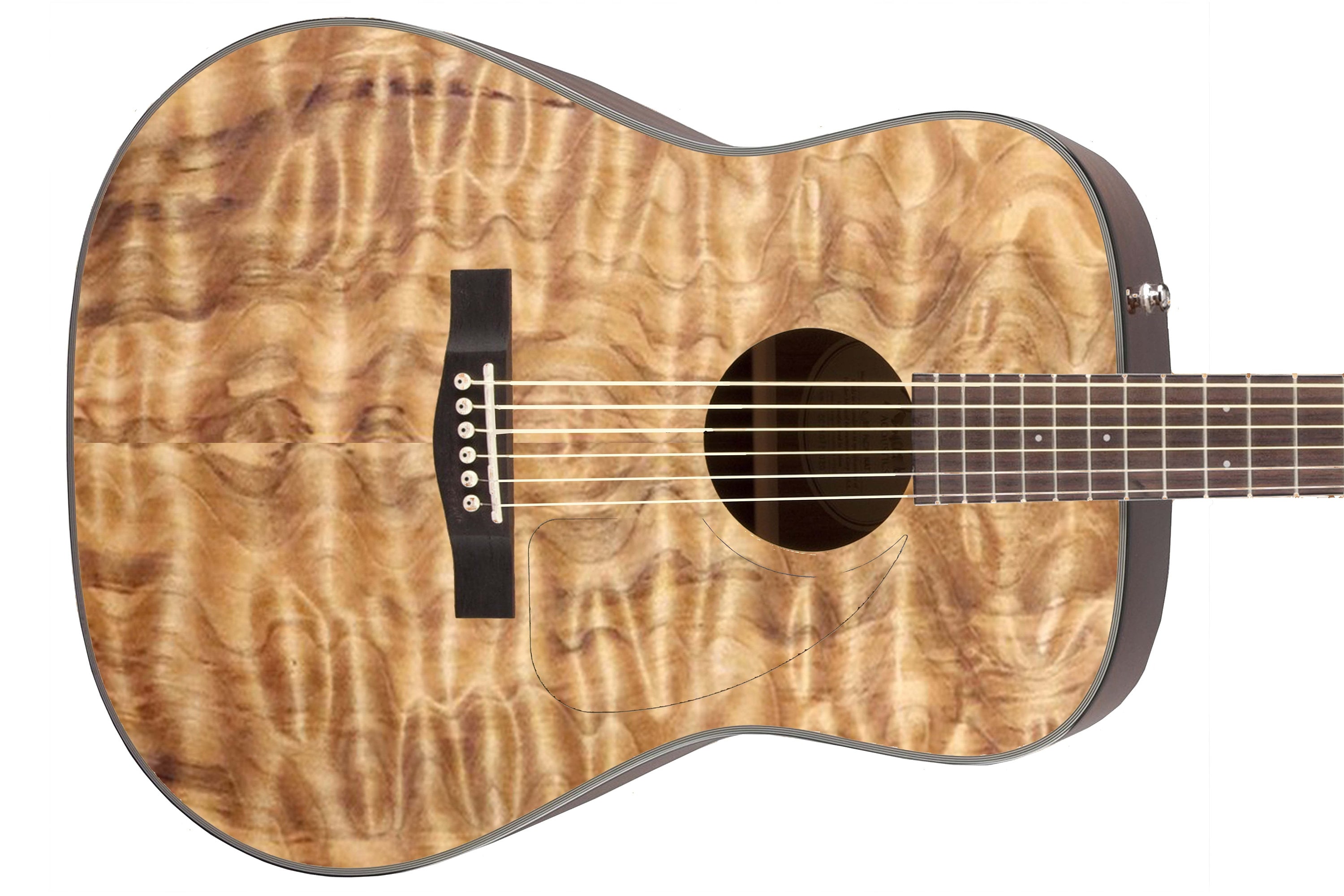 レア G-RAP AGUNY ASE Guitar Skin Axe Wrap Re-skin Vinyl Decal Acoustic Quilted