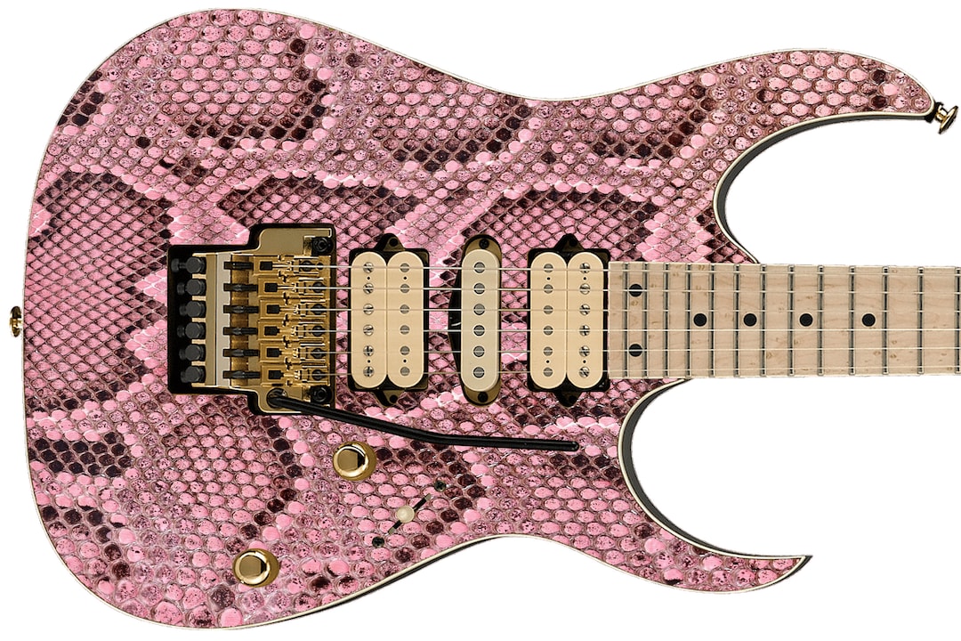 Guitar Skin Axe Wrap Reskin DIY Pink Anaconda Snake Skin 679 Etsy