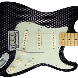 Guitar Skin Top Rated 5-Star Custom Axe Wrap Re-skin Body Bass Reface Electric Music Cover DIY Heavy Metal Loud Speaker Grill 893