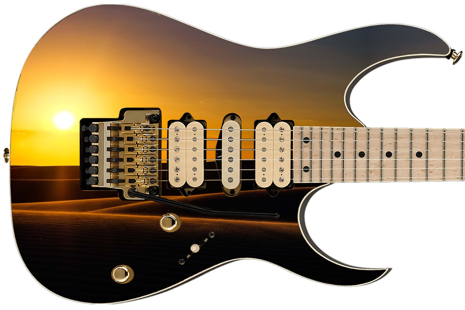 Guitar Skin Axe Wrap Righty Electric Guitar Skin Lemon Yellow Etsy