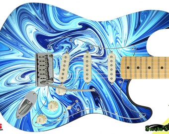 Guitar Skin Axe Wrap Re-skin Bass reface DIY Vinyl Blood Stainless Horror - 897 Guitar Skin Axe Wrap Re-skin Bass reface DIY Vinyl Blood Stainless Horror - 897