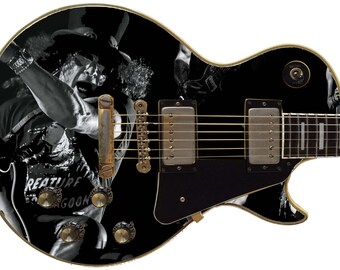 Guitar Skin Axe Wrap Re-skin Bass Body Electric Reface DIY Gibson Guitar Shedder 766