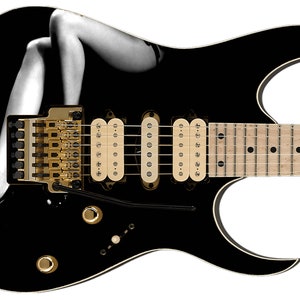 Guitar Skin Ax Wrap Re-skin Body Bass Reface Musique électrique Couverture personnalisée DIY Glam Girl Legs 733