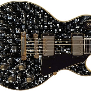 Guitar Skin Axe Wrap Re-skin Vinyl Decal DIY Right Electric  Aerial View NYC 037