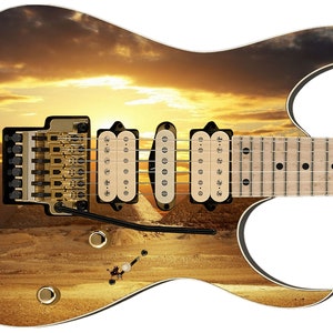Righty Electric Guitar Skin When in Egypt 006