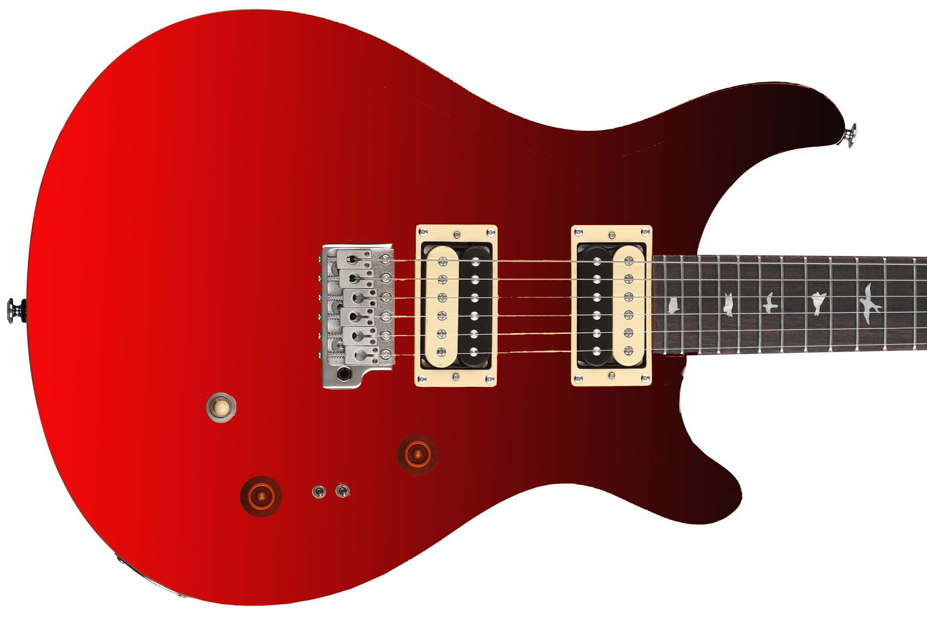 Guitar Skin Top Rated 5-Star Axe Wrap Re-skin Body Bass Reface Electric Music Custom Cover DIY Red Black Fade 1167
