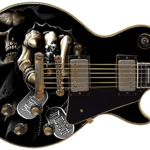 Sticker Adesivo Per Chitarra 420 Kush Cannabis – Wrap Re-skin Fai Da Te Modello 850 - Foto 2