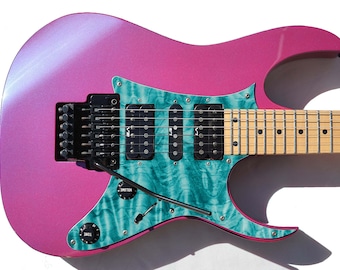 Ibanez Pickguard • AZ Series • Vintage Style-the Great Wave off