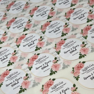 Custom Nikkah Stickers