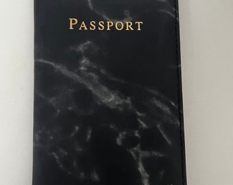 Personalised Initial Passport Covers