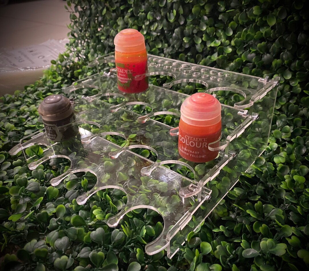 Citadel Miniatures Paint Pot Rack Etsy France