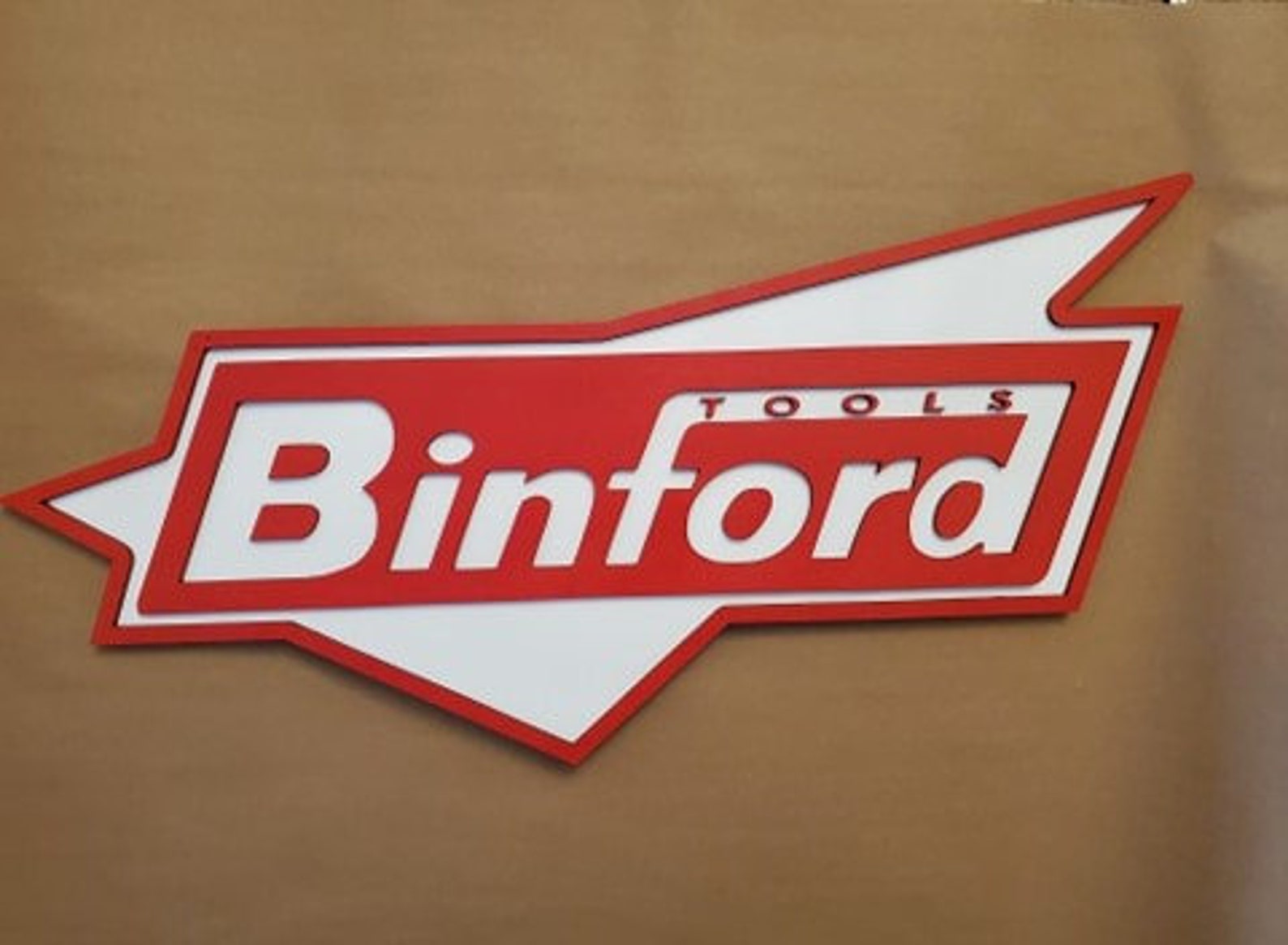 Binford Tools Layered Sign Laser Cutting File SVG Etsy