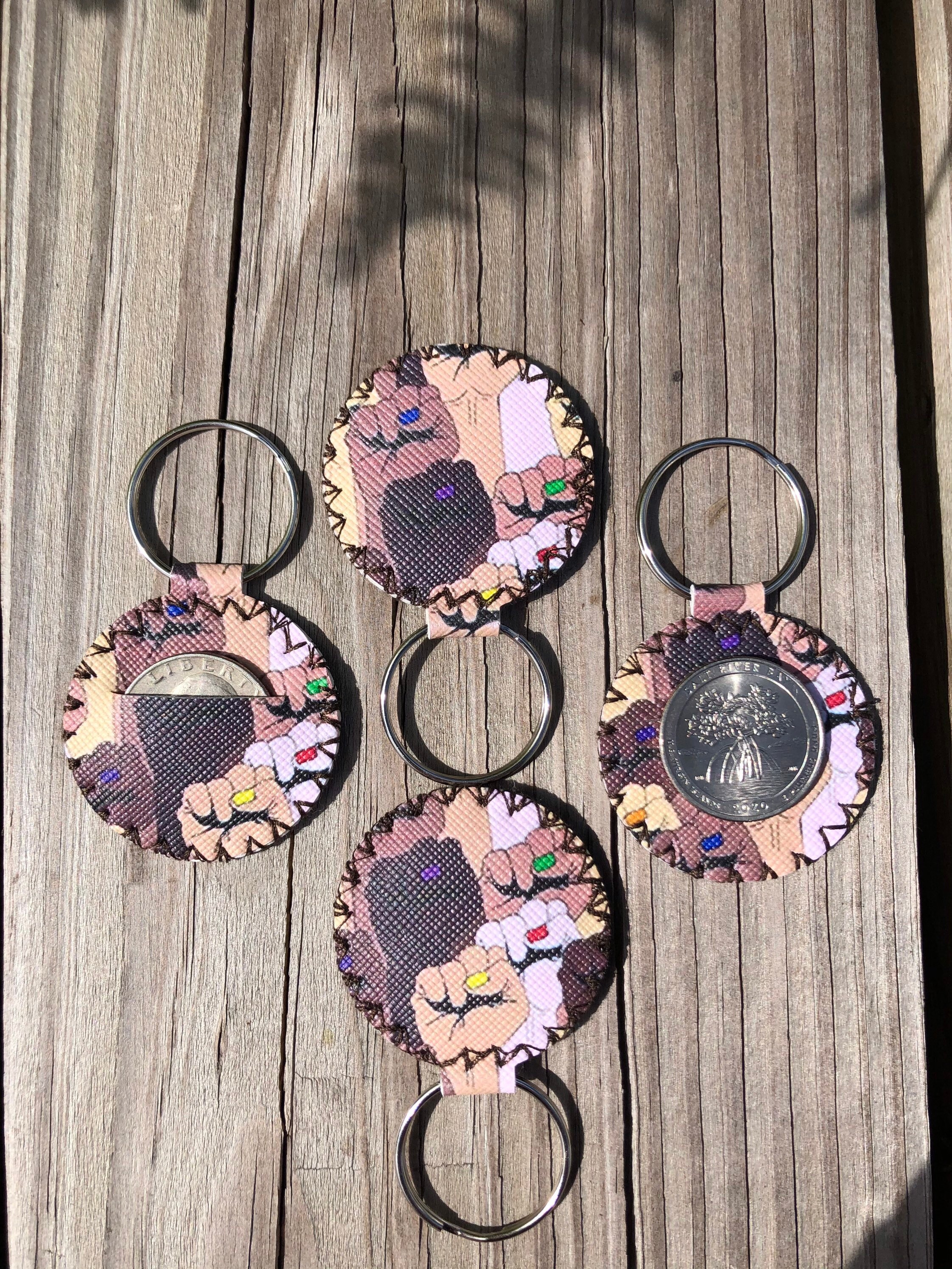 Quarter holder keychain bulk new arrivals