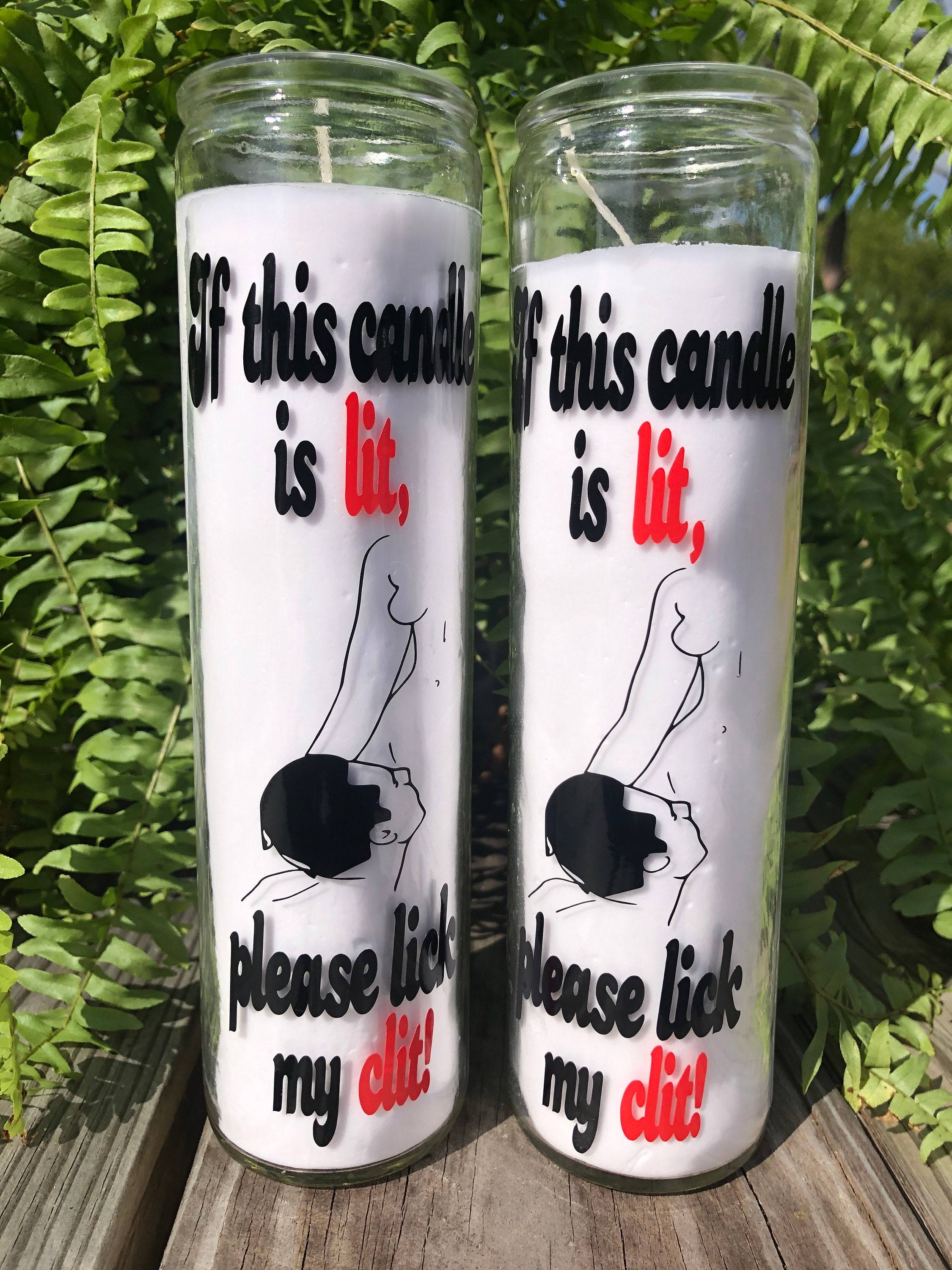 If This Candle is Lit Please Lick My Clit Sex Candle When Etsy