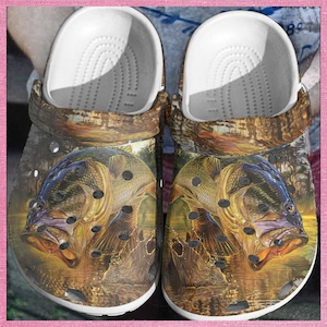 bass fishing crocs