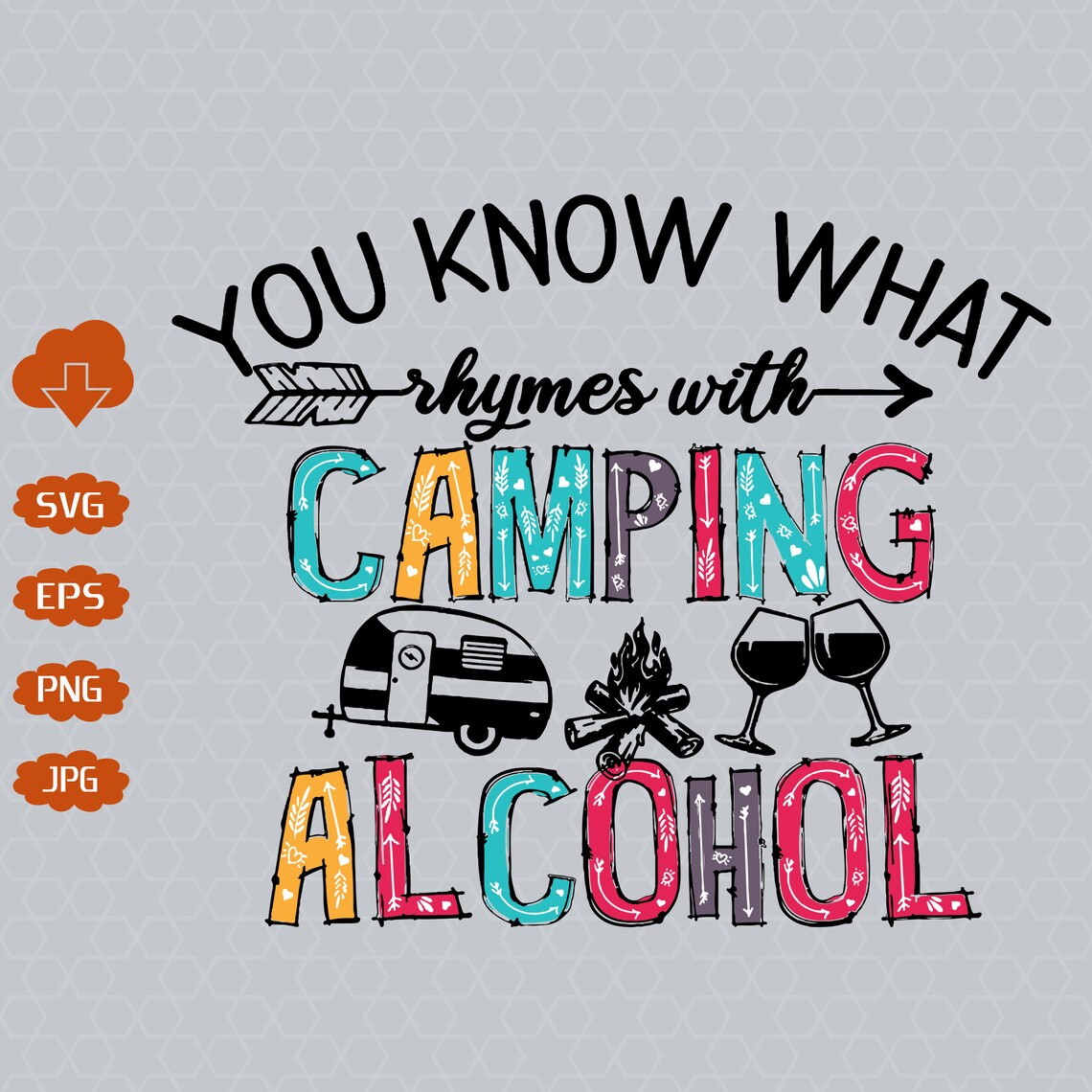 Free Free 288 Camping Svg At Etsy SVG PNG EPS DXF File