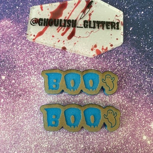 Boo barrette mold