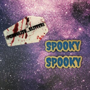 Spooky barrette mold