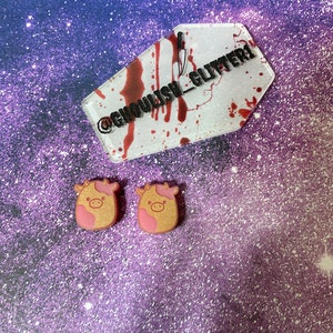 Cow stud earring mold