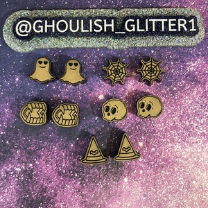 Spooky Earring Silicone Mold Set