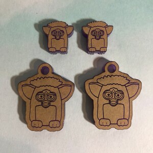 Furby earring mold set