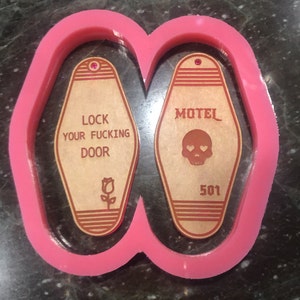 Hotel key chain mold