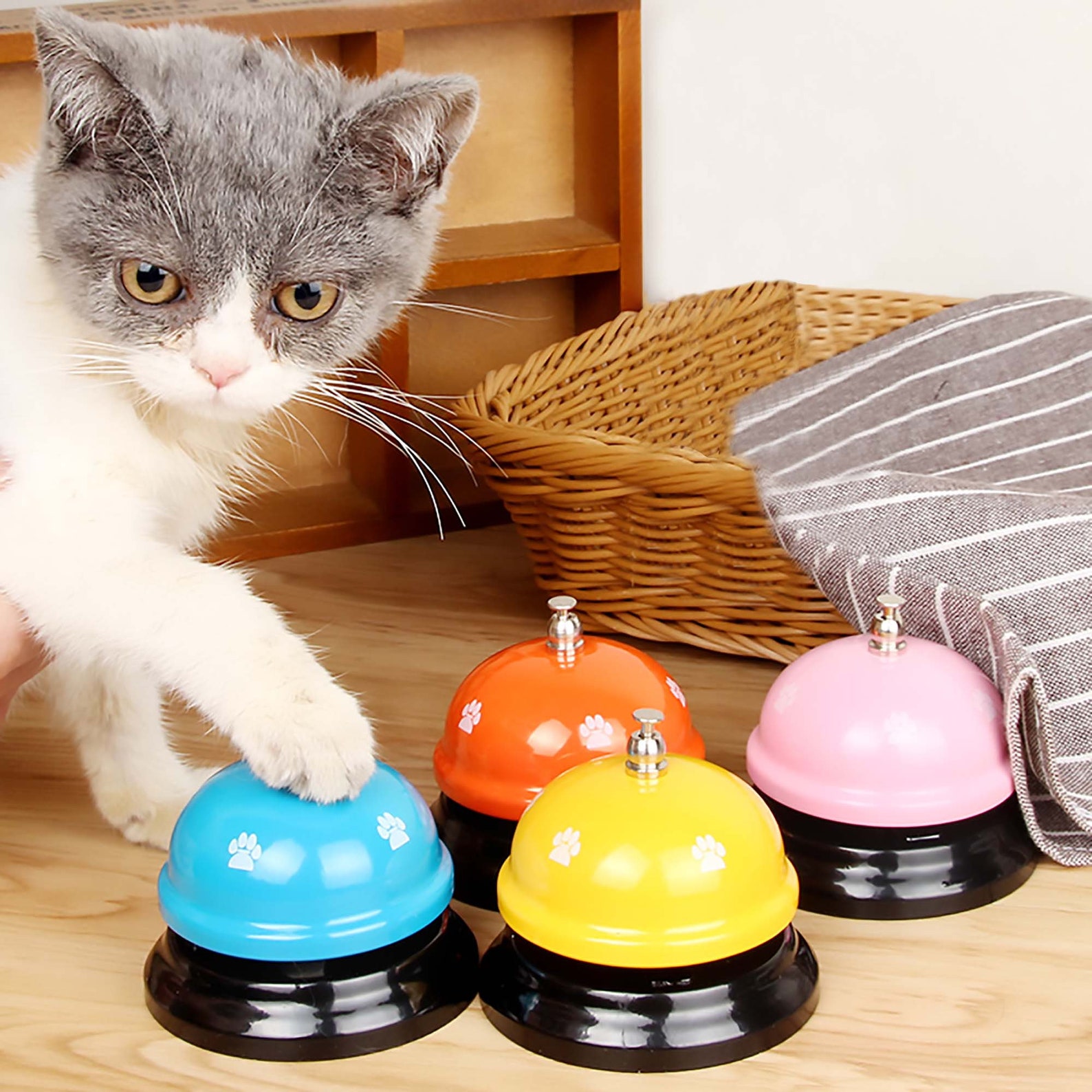 Dog Trainer Bells Pet Cat Ringing Bells Teddy Puppy Etsy