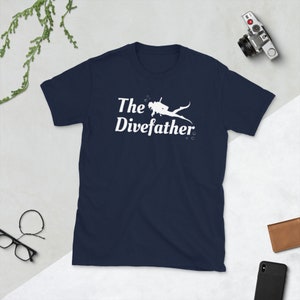 The Divefather Shirt, Father Scuba Diver, Funny Dad Scuba Diver, Diver Man Gift, The father Parody Funny Diver T-Shirt