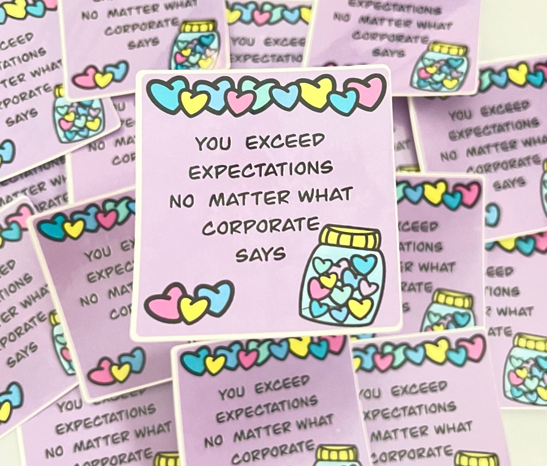 Pharmacy Corporate Sticker! 2.25 Inches High. You Exceed Expectations ...