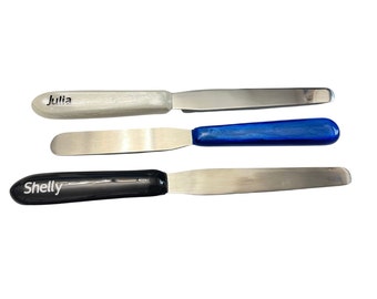 Pharmacy Spatula Counting Tool, NON Glitter Personalized 8 inch or 9 inch tapered. Pharmacy Technician, CPhT, PharmD, Pharmacy Christmas
