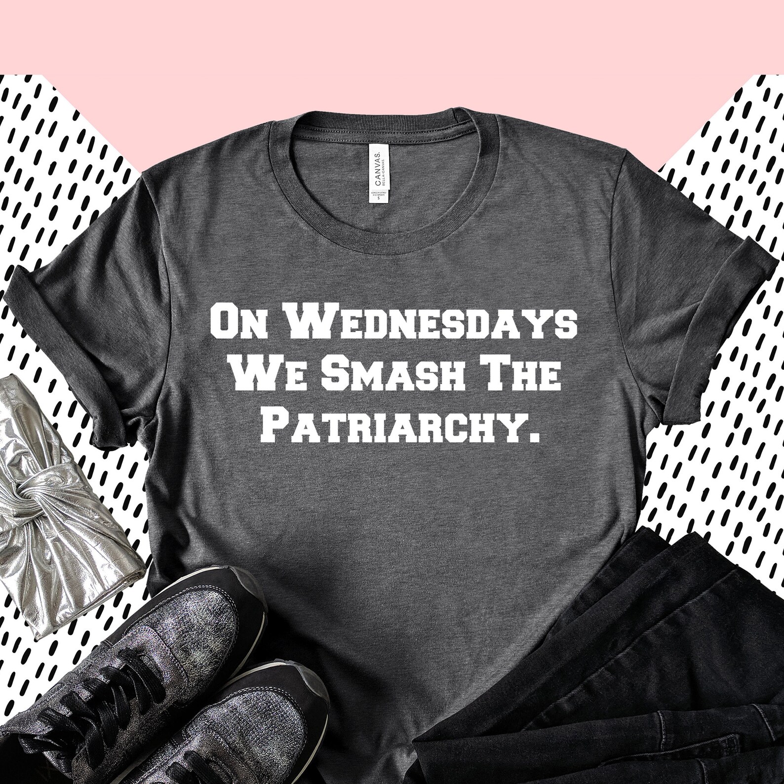 Wednesdays We Smash The Patriarchy Shirts Feminism Shirt | Etsy