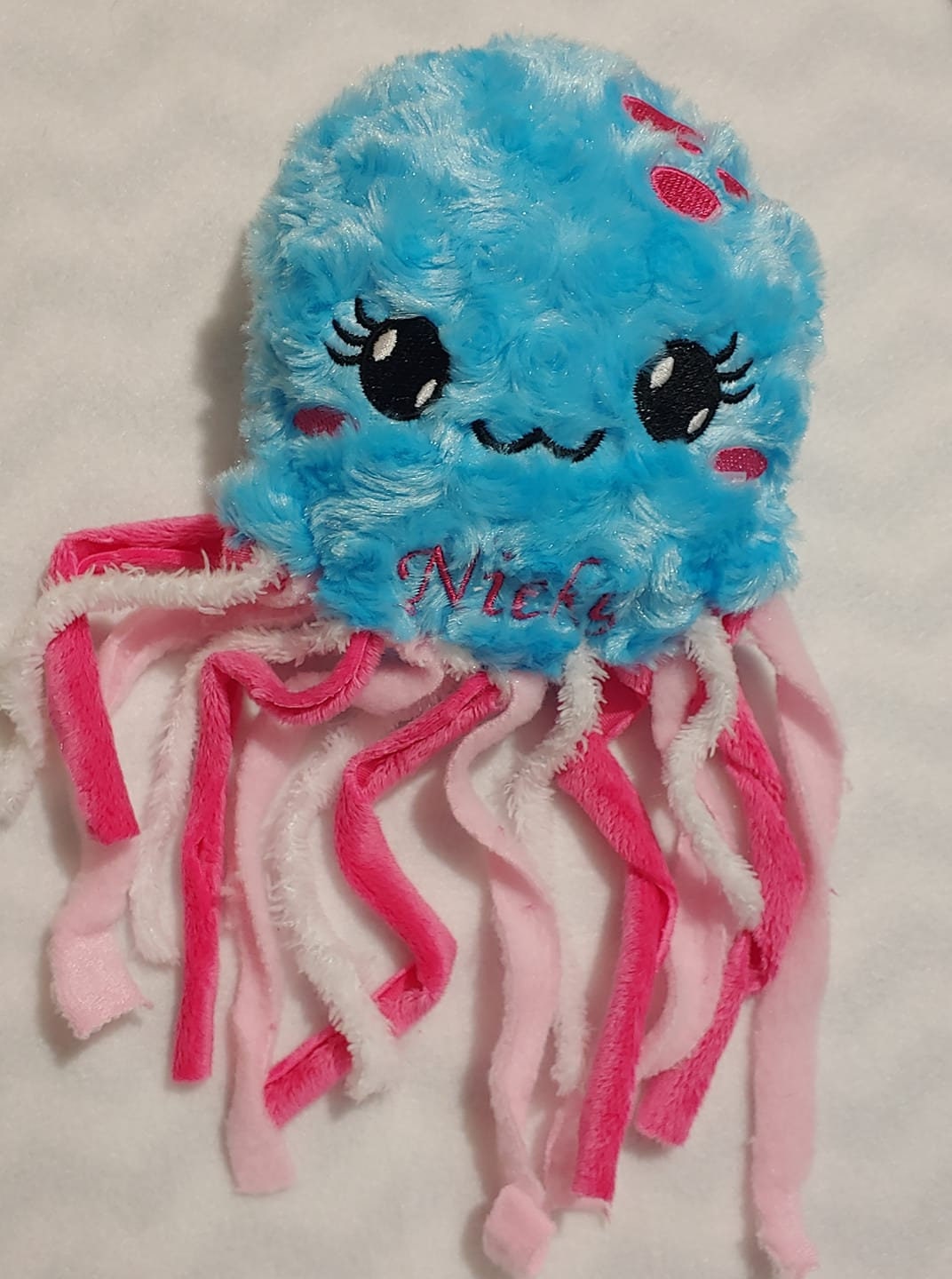 Jellyfish Stuffie Jellyfish Plush Minky Personalized Etsy UK