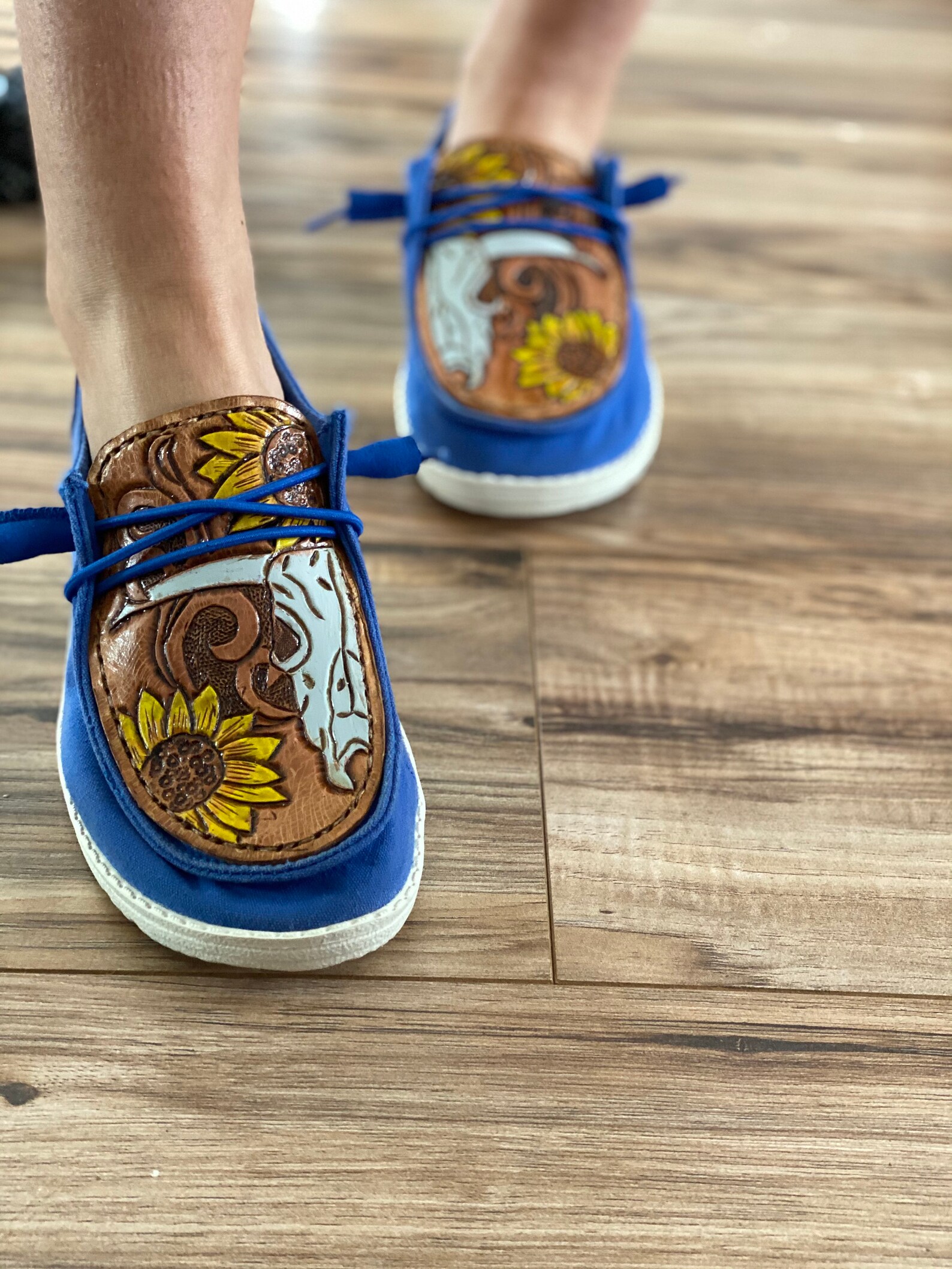 custom leather hey dudes for men