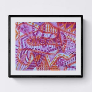 Lesbian Wall Art, Lesbian Art for Bedroom, Queer Art Print, Sapphic Art Print, Subtle Lesbian Pride Art, Gay Art Print,LGBTQ Art Print