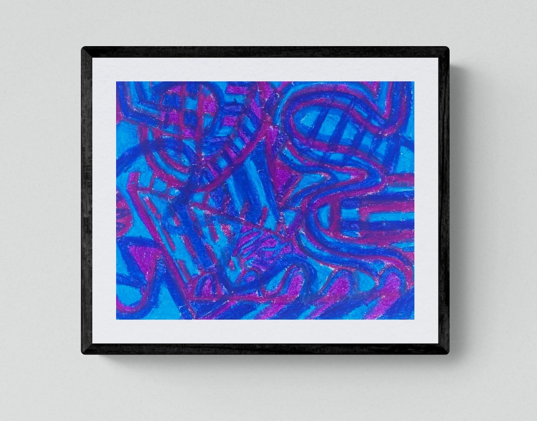 Queer Art Print Bi Art Bisexual Art Gay Pride Decor Etsy