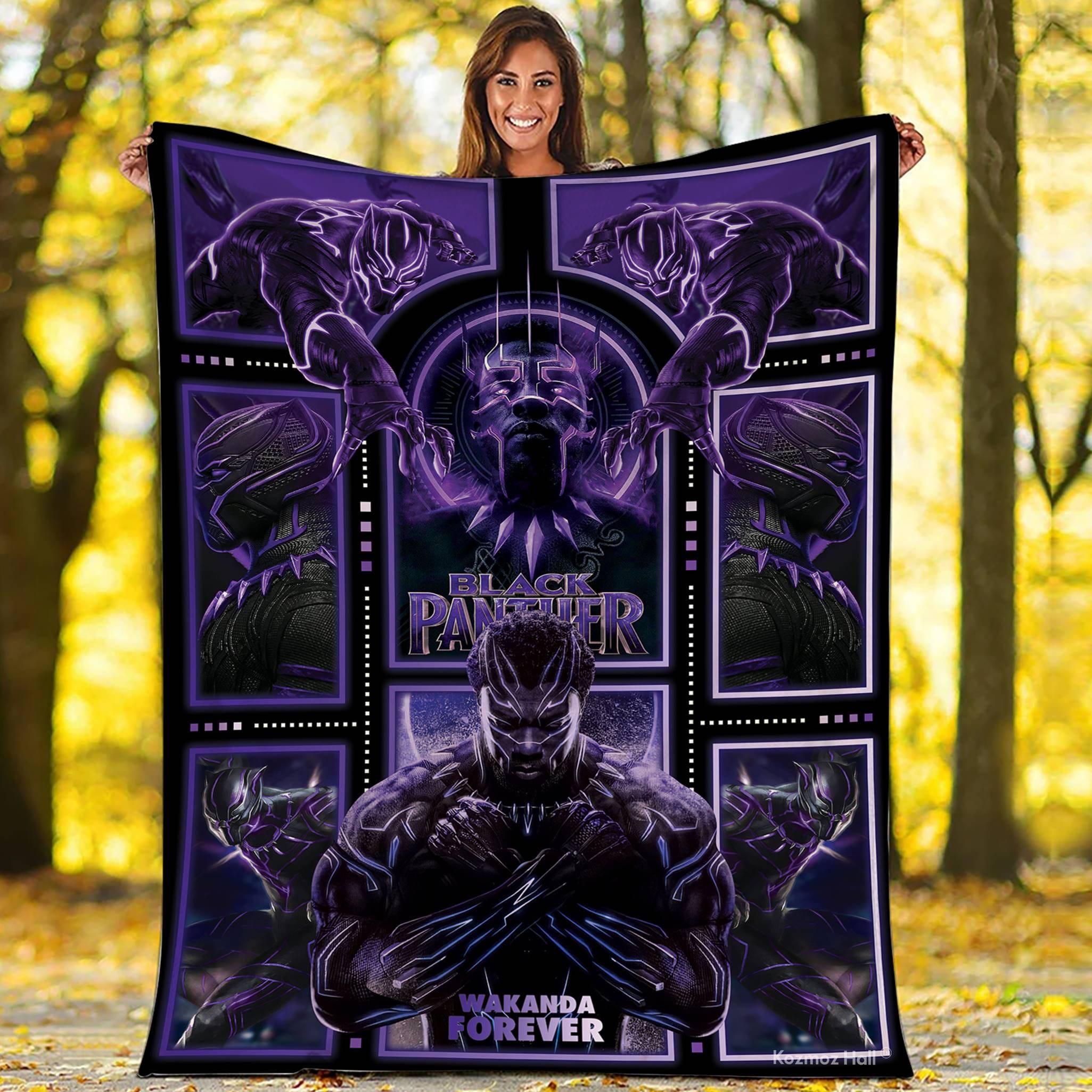 Marvel Studios' Black Panther Wakanda Forever Pose Panel Fabric –