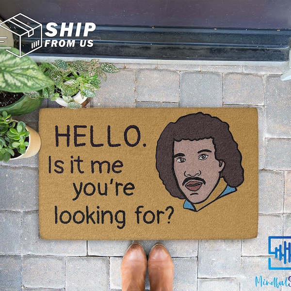Lionel Richie Doormat Etsy