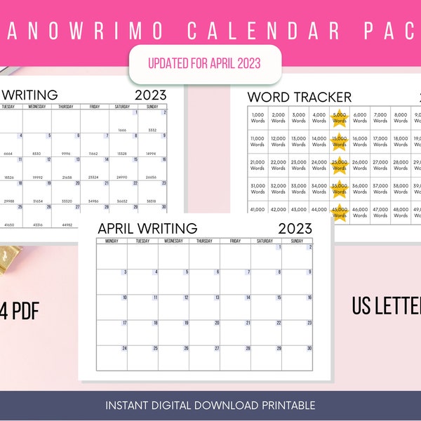 Nanowrimo Etsy