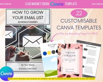 A4 Lead Magnet Template | Freebie Template | Ebook Template Canva