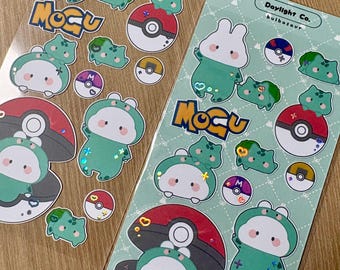Bunny Bunnimon Sticker Sheet