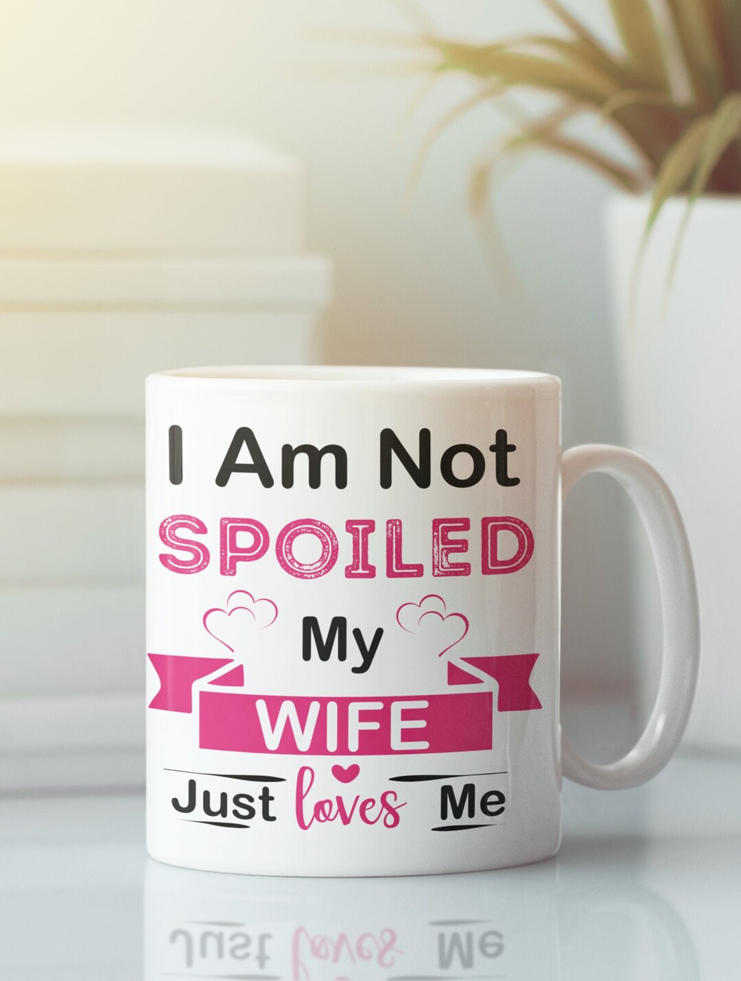Coffee Mug for Husband, Cute Romantic Gift for Him, A Love Gift for