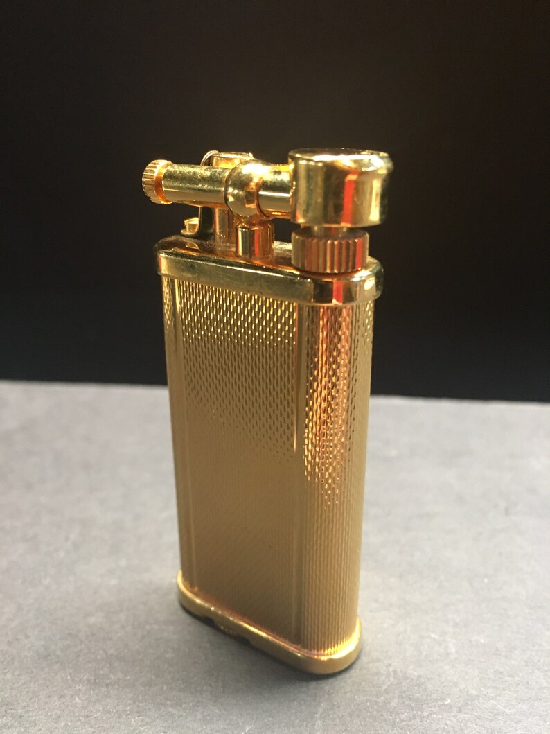 DH55 - Vintage Dunhill Unique Lift Arm Gas Lighter - Cigar and P DH55 - Vintage Dunhill Unique Lift Arm Gas Lighter - Cigar and P