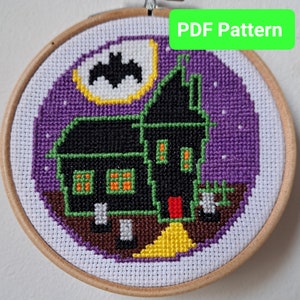 Spooky House PDF Pattern